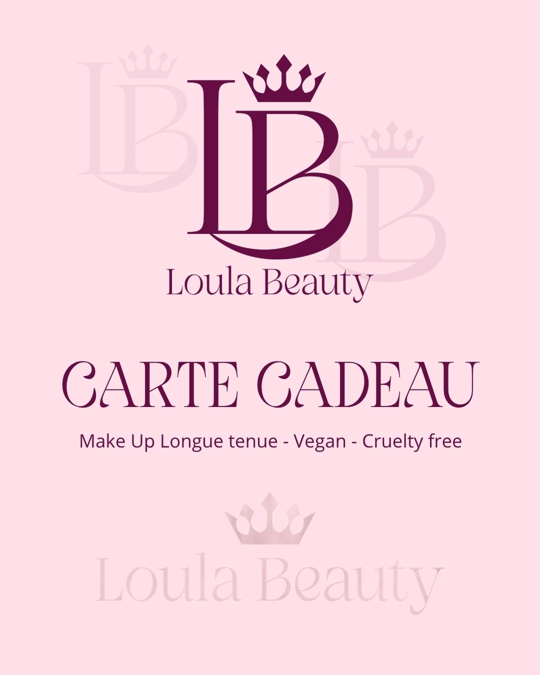Carte Cadeau Loula Beauty